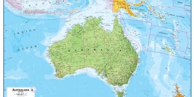 Avustralya, Yeni Zelanda Haritayı göster